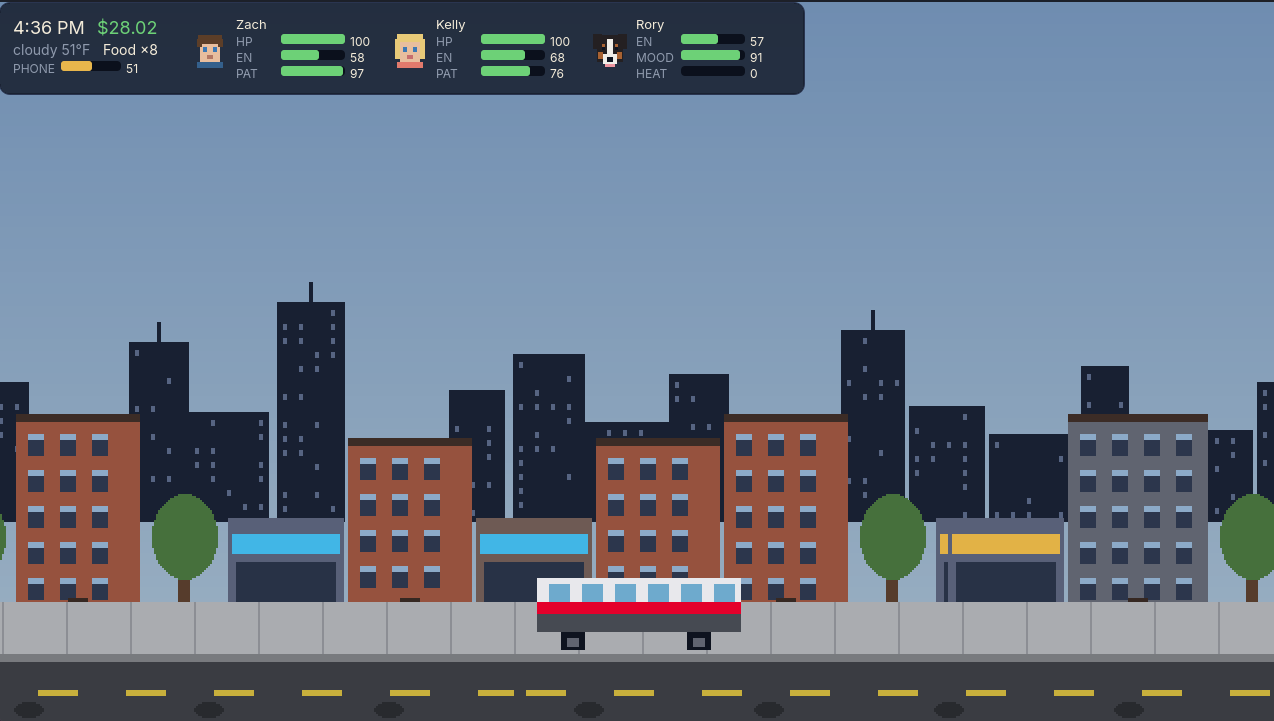 Travelling by CTA bus